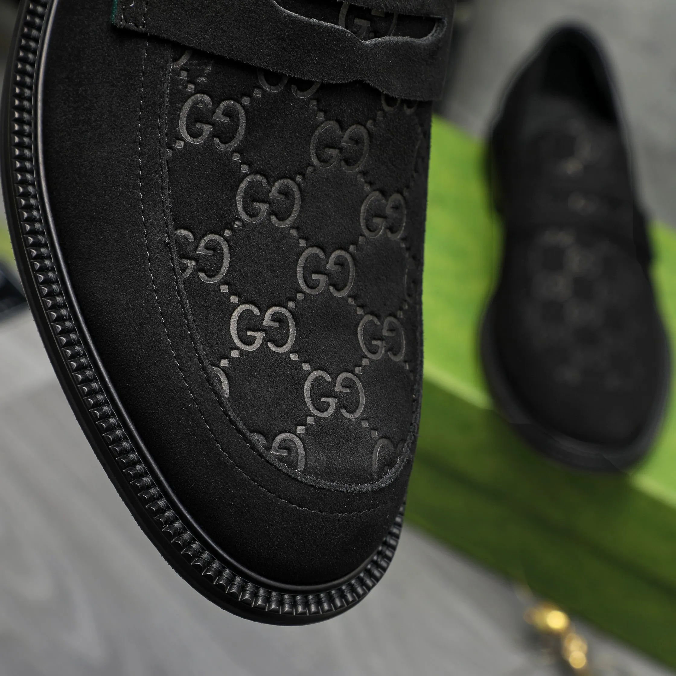 Men's shoes 💰p500 Product trademark: GUCCI "Gucci" business slip-on leather shoes Regular size: 38-46 (38.45.46 custom-made, non-returnable) Product materials: Selected frosted cowhide embossed upper, cowhide lining, original rubber outsole
